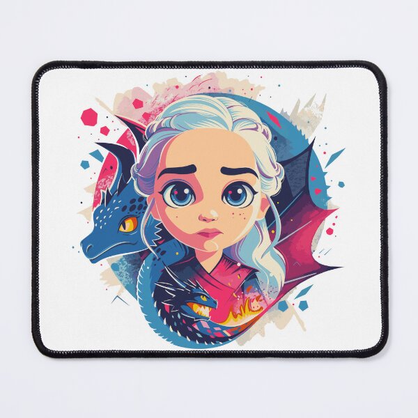 Item preview, Game of Thrones Daenerys and her dragons designed and sold by miister47.
