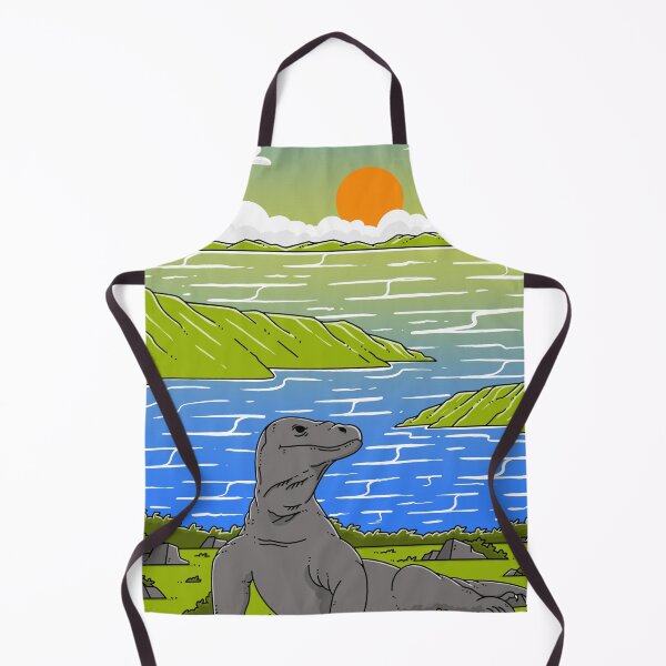 Item preview, Komodo Dragon Poster Art designed and sold by Artthree.