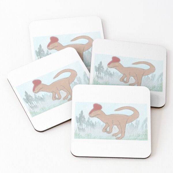 Item preview, Cryolophosaurus around mysterious woods designed and sold by Deinocheirus1.