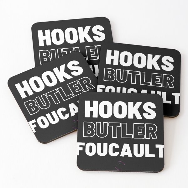 Item preview, bell hooks, Judith Butler, Michel Foucault designed and sold by Courtney Johnson-Benson.