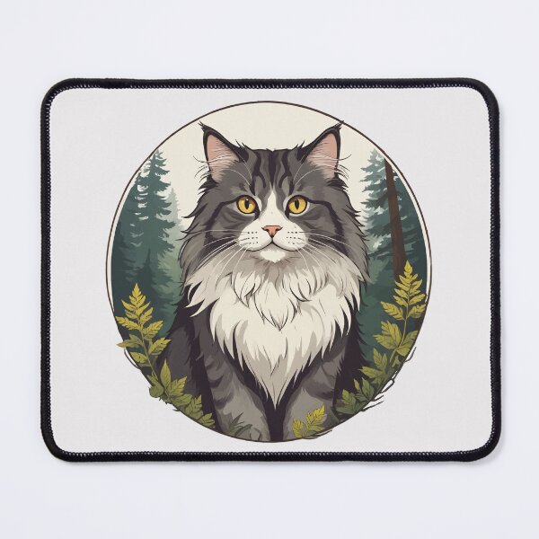 Item preview, Norwegian Forest Cat designed and sold by WildlifeInc.