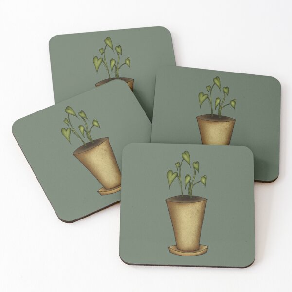 Item preview, a potted plant… designed and sold by IchthyosaurArt.