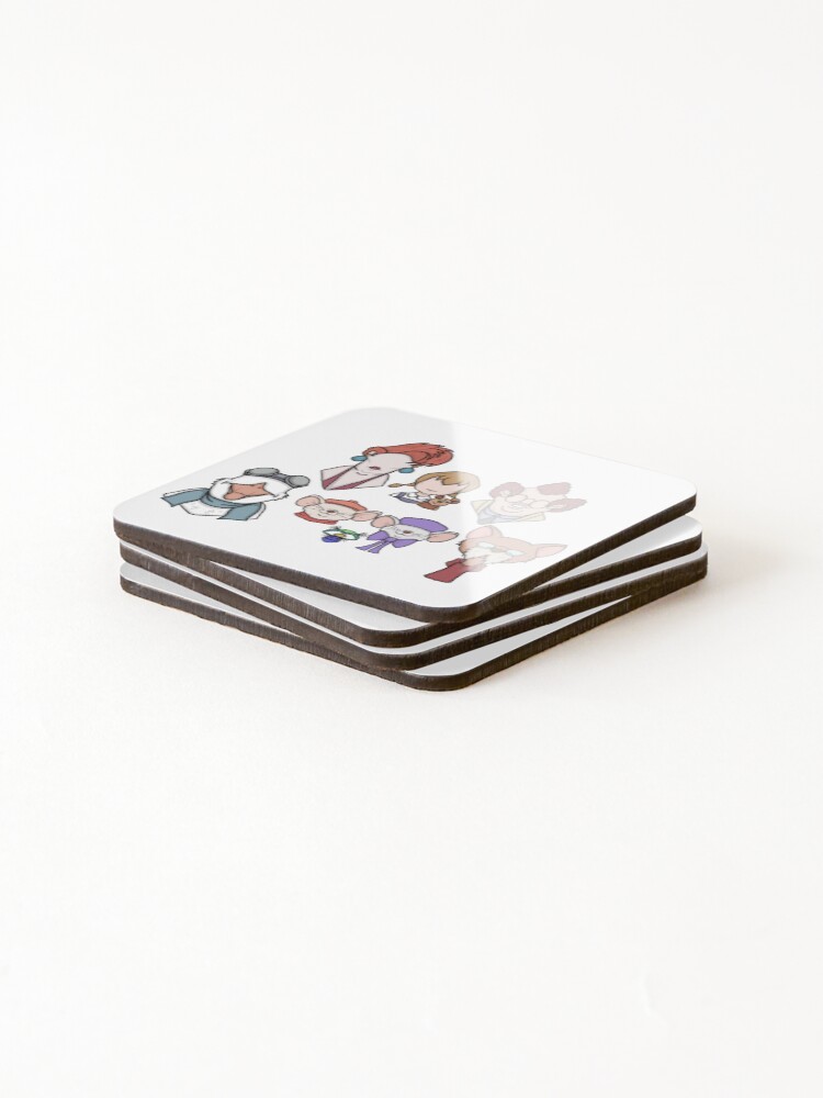 Thumbnail 4 of 5, Coasters (Set of 4), Mouse Rescue designed and sold by LunaLynes.