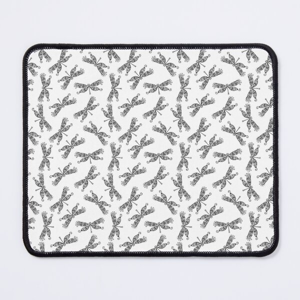 Item preview, Paisley Pattern Dragonflies Black designed and sold by SeranaMakes.