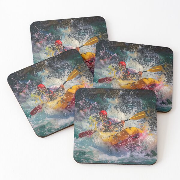 Item preview, Rafters kicking splashes colour manoeuvre Active Outdoors Inspired Art designed and sold by CDC40.