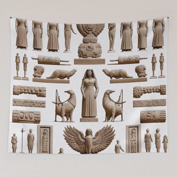Item preview, Egyptian art designed and sold by SeCreativo.
