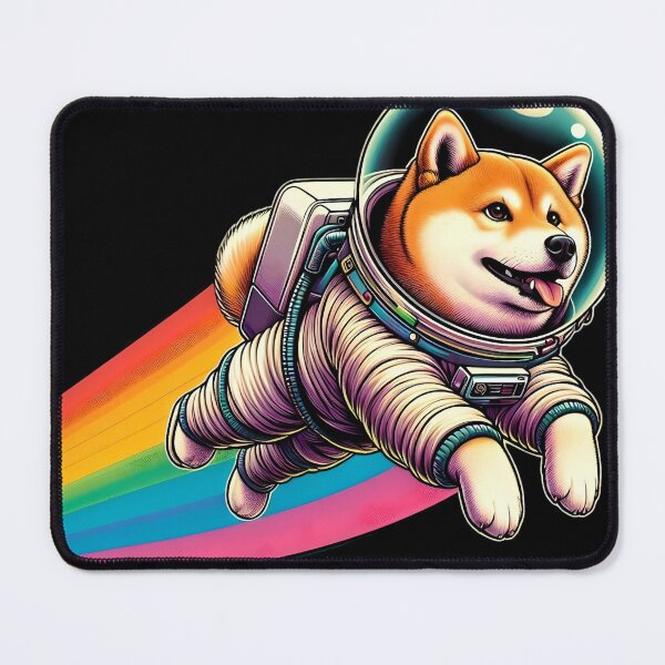 Artikelvorschau, Shiba-Münze zum Mond entworfen und verkauft von PecDesign.