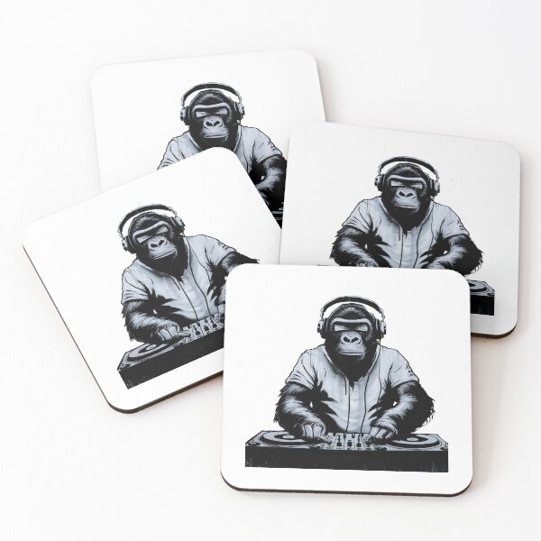 Item preview, Gorilla DJ designed and sold by FatGiantCat.
