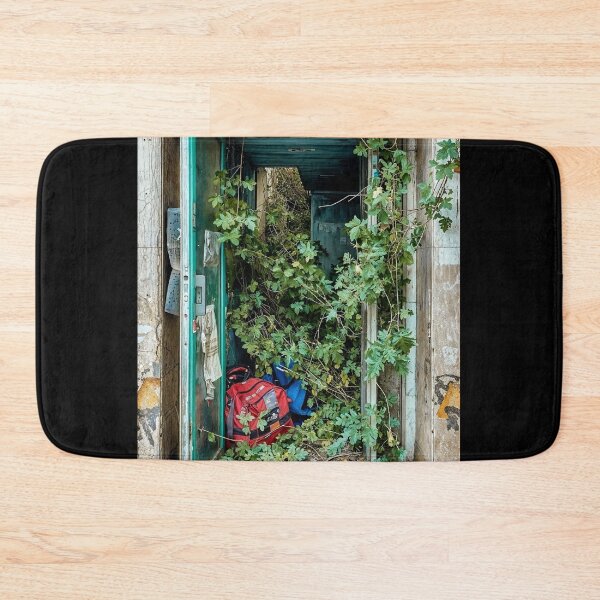 Item preview, Urban Architecture Overgrown with Plants and Trees – Urban Photography designed and sold by regnumsaturni.