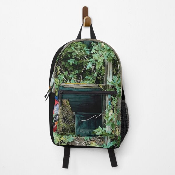Item preview, Urban Architecture Overgrown with Plants and Trees – Urban Photography designed and sold by regnumsaturni.