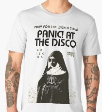 panic for pray disco the wicked tour 2018 mrono Men's Premium T-Shirt