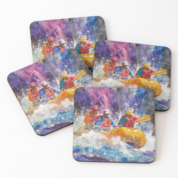 Item preview, Rafters kicking splashes colour manoeuvre Active Outdoors Inspired Art designed and sold by CDC40.