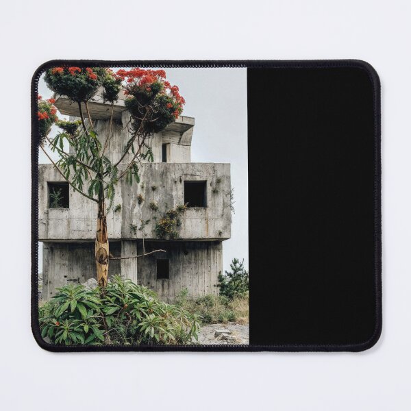 Item preview, Urban Architecture with Plants and Tree in Foreground – Urban Photography designed and sold by regnumsaturni.