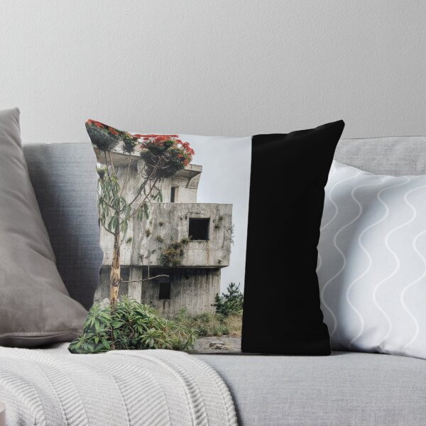 Item preview, Urban Architecture with Plants and Tree in Foreground – Urban Photography designed and sold by regnumsaturni.