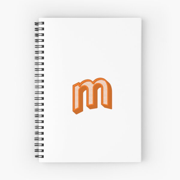 Item preview, 3D Alphabet Letter m - Bold Typography Design - Lowercase Alphabet Artwork designed and sold by uncoXab.