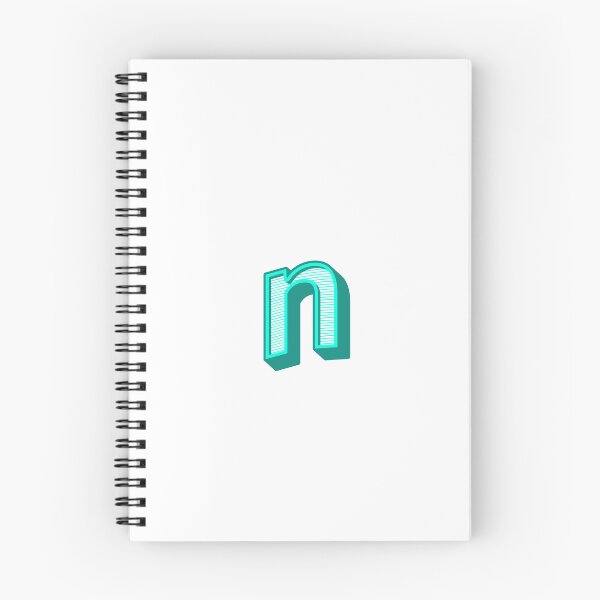 Item preview, 3D Alphabet Letter n - Bold Typography Design - Lowercase Alphabet Artwork designed and sold by uncoXab.