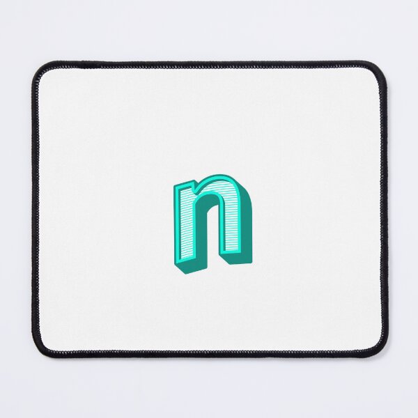 Item preview, 3D Alphabet Letter n - Bold Typography Design - Lowercase Alphabet Artwork designed and sold by uncoXab.