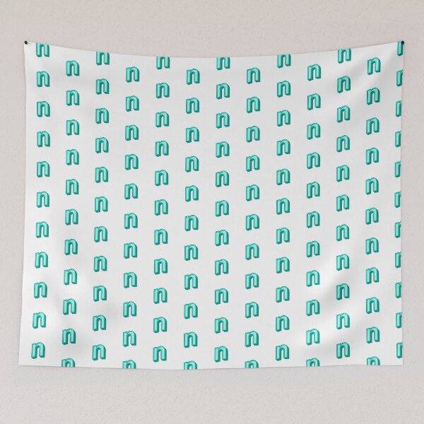 Item preview, 3D Alphabet Letter n - Bold Typography Design - Lowercase Alphabet Artwork designed and sold by uncoXab.
