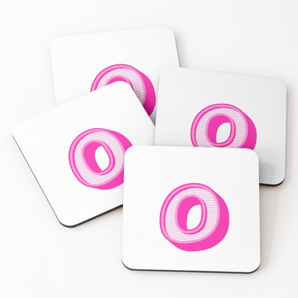 Item preview, 3D Alphabet Letter o - Bold Typography Design - Lowercase Alphabet Artwork designed and sold by uncoXab.