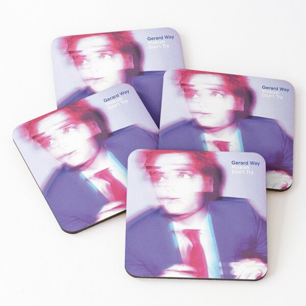 Item preview, Pinkish / Don’t Try Gerard Way designed and sold by NightVenom-Shop.