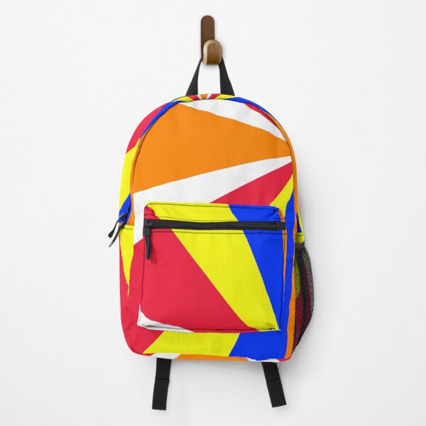 Item preview, Abstract starburst spiral multicoloured triangles that look unusual designed and sold by Peter Etchells.