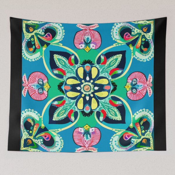 Item preview, Oceanic Oasis Mandala designed and sold by Highlandkings.
