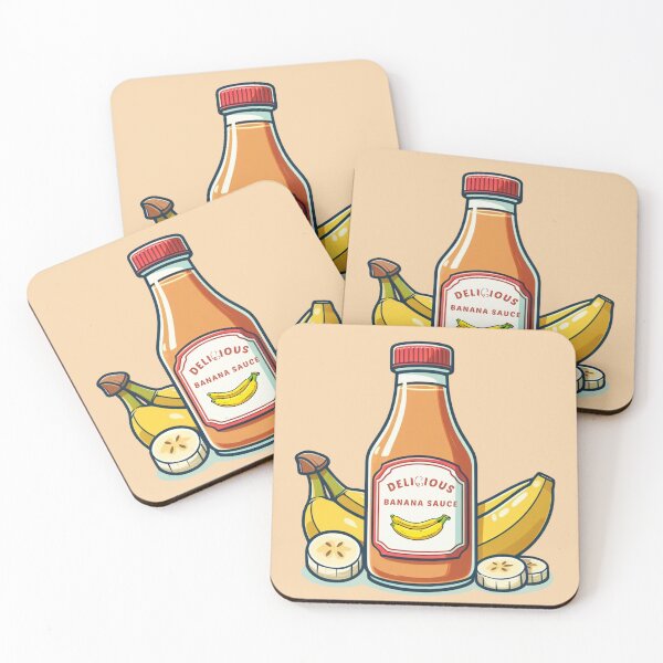Item preview, Bottle of delicious banana sauce designed and sold by Funny-Banana.