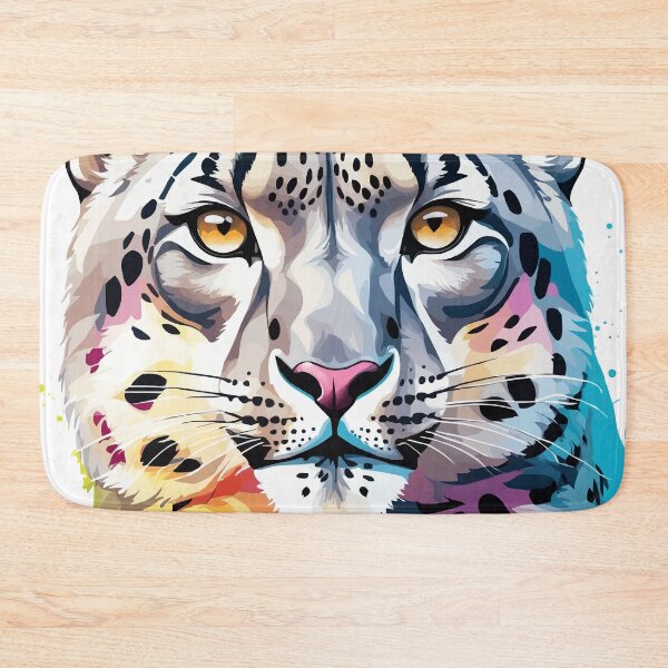 Item preview, Vector Ilustration Cute Snow Leopard designed and sold by VelosityPrints.