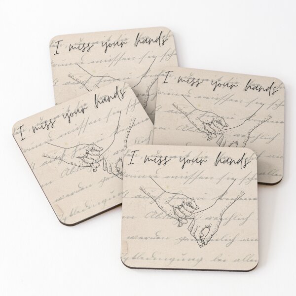Item preview, I miss your hands  designed and sold by MisiuKolorowy.