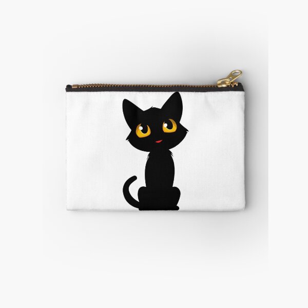 Item preview, Lindo gato negro con ojos amarillos designed and sold by VectorVisionary.