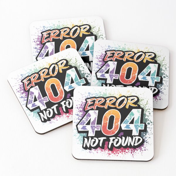 Item preview, Error 404 Not Found Tech Humor designed and sold by Quirky Shirts.