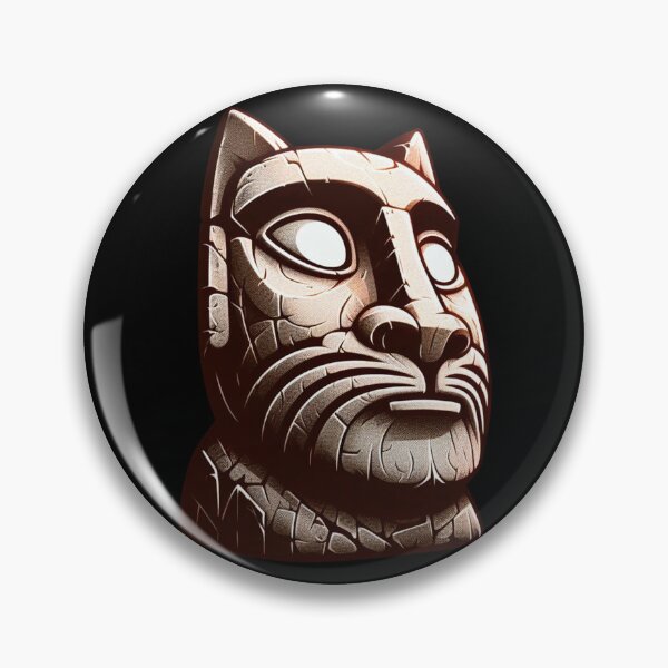 Item preview, Rapa Nui Cat Sigma designed and sold by TUnivers.