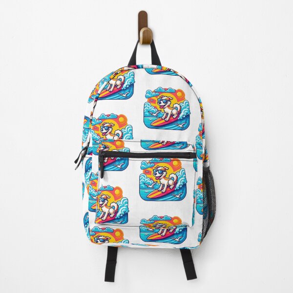 Item preview, Surfing Pup Adventure designed and sold by FatGiantCat.