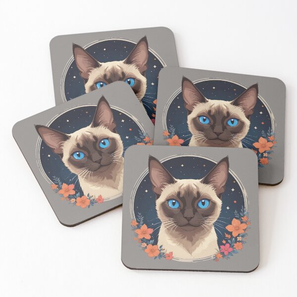 Item preview, Siamese cat designed and sold by WildlifeInc.