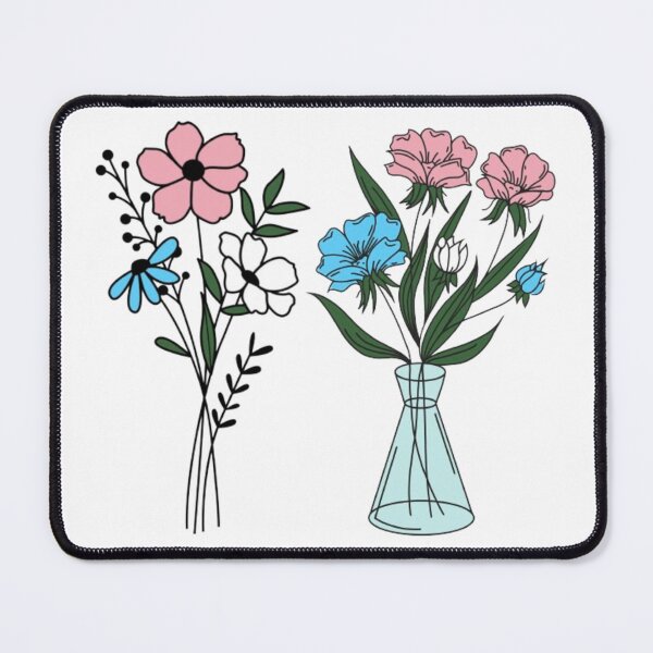 Item preview, Transgender Pride Flowers designed and sold by jennysselling.