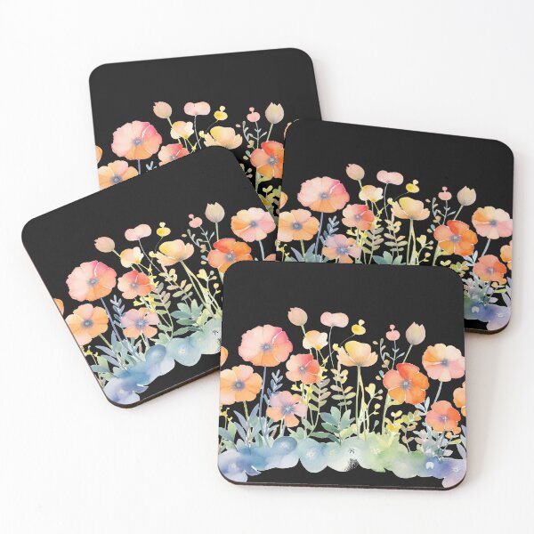 Item preview, Pretty Watercolor Flowers Design designed and sold by IvyIsle.