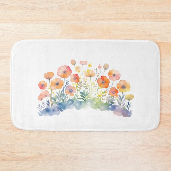 Item preview, Pretty Watercolor Flowers Design designed and sold by IvyIsle.