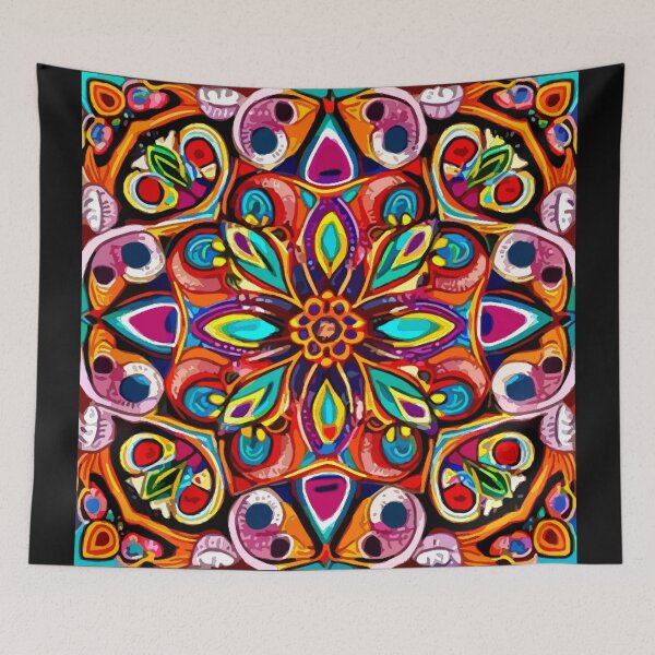 Item preview, Harlequin's Mandala Masquerade designed and sold by Highlandkings.