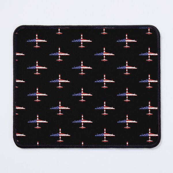Artikelvorschau, B-36 Peacemaker Militärbomber Flugzeug patriotische Flagge Silhouette entworfen und verkauft von RealPilotDesign.