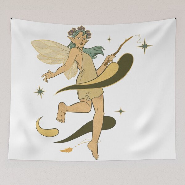 Item preview, The fantastic aesthetic lady fairy designed and sold by Aysa Galaxy.