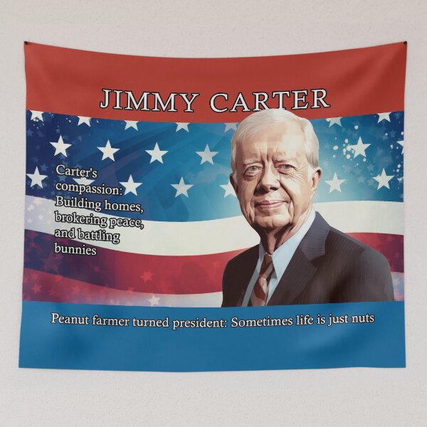 Item preview, Jimmy Carter Electoral Poster designed and sold by Static-Panda.