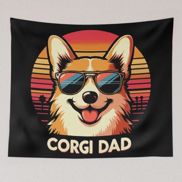 Item preview, Corgi Dad : Corgi Dog designed and sold by printmala.