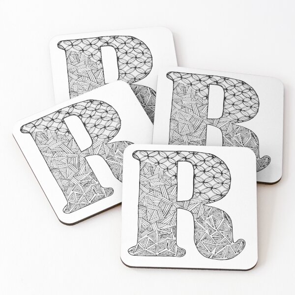 Item preview, Big Block Letter R designed and sold by mikilevran.