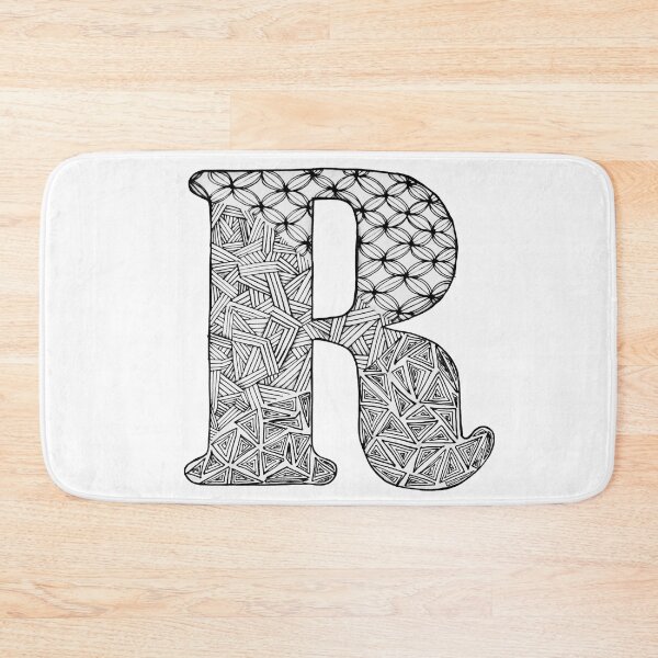 Item preview, Big Block Letter R designed and sold by mikilevran.