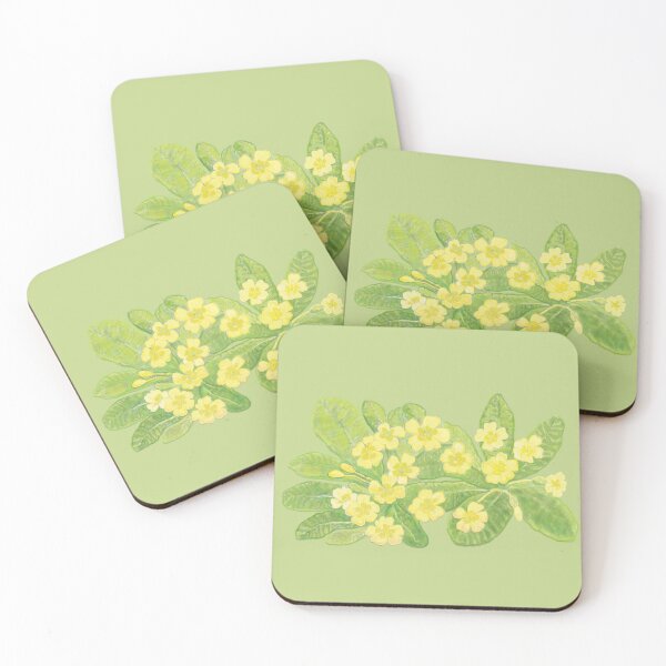 Item preview, Primroses (Primula vulgaris) Sign of Spring designed and sold by Julia Doria.