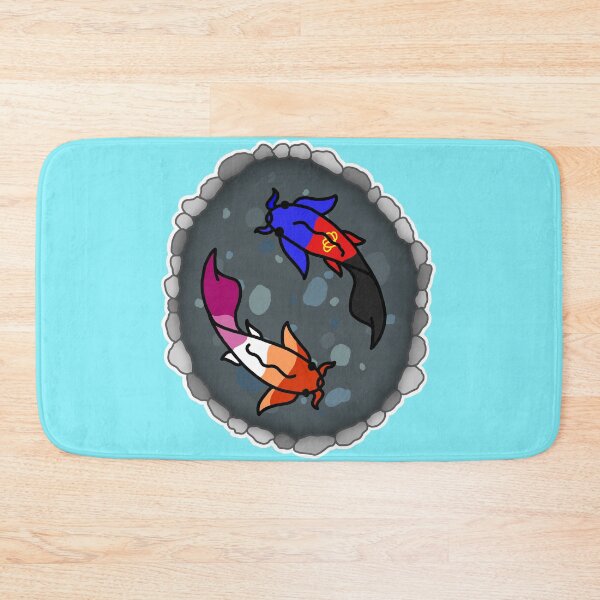 Item preview, Polyamorous and Lesbian Pride Flag Koi Pond designed and sold by CastleOfDragons.