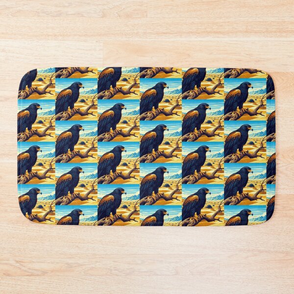 Item preview, Eagle in the desert /Vultures sitting on a branch designed and sold by Marici8.