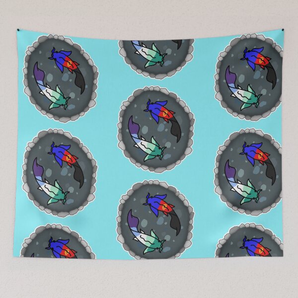 Item preview, Polyamorous and Gay Pride Flag Koi Pond designed and sold by CastleOfDragons.