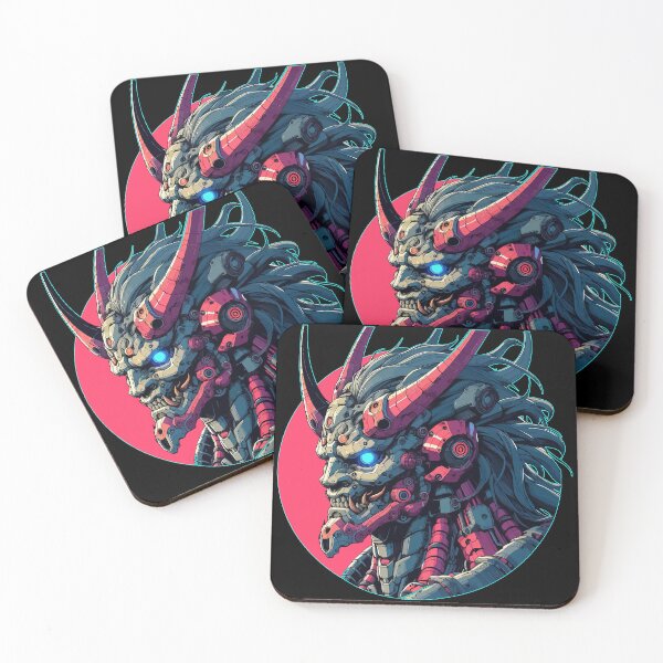 Item preview, Cool Oni Mecha Demon designed and sold by TomFrontierArt.
