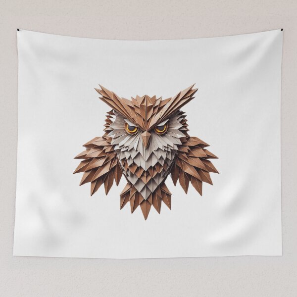 Item preview, Owl - Exotic Origami Animal Art Collection designed and sold by MiszungART.
